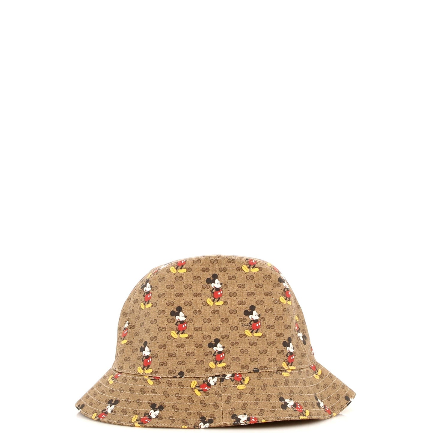 Disney Mickey Mouse Bucket Hat Printed Mini GG Coated Canvas