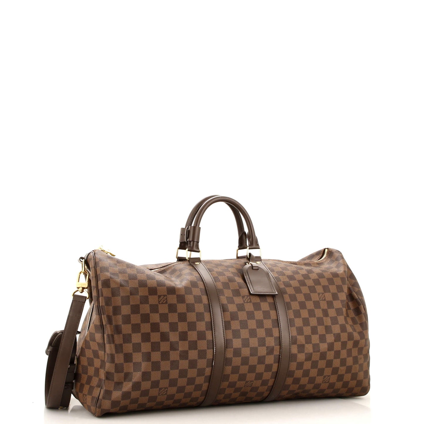 Louis Vuitton Keepall Bandouliere Bag Damier 55