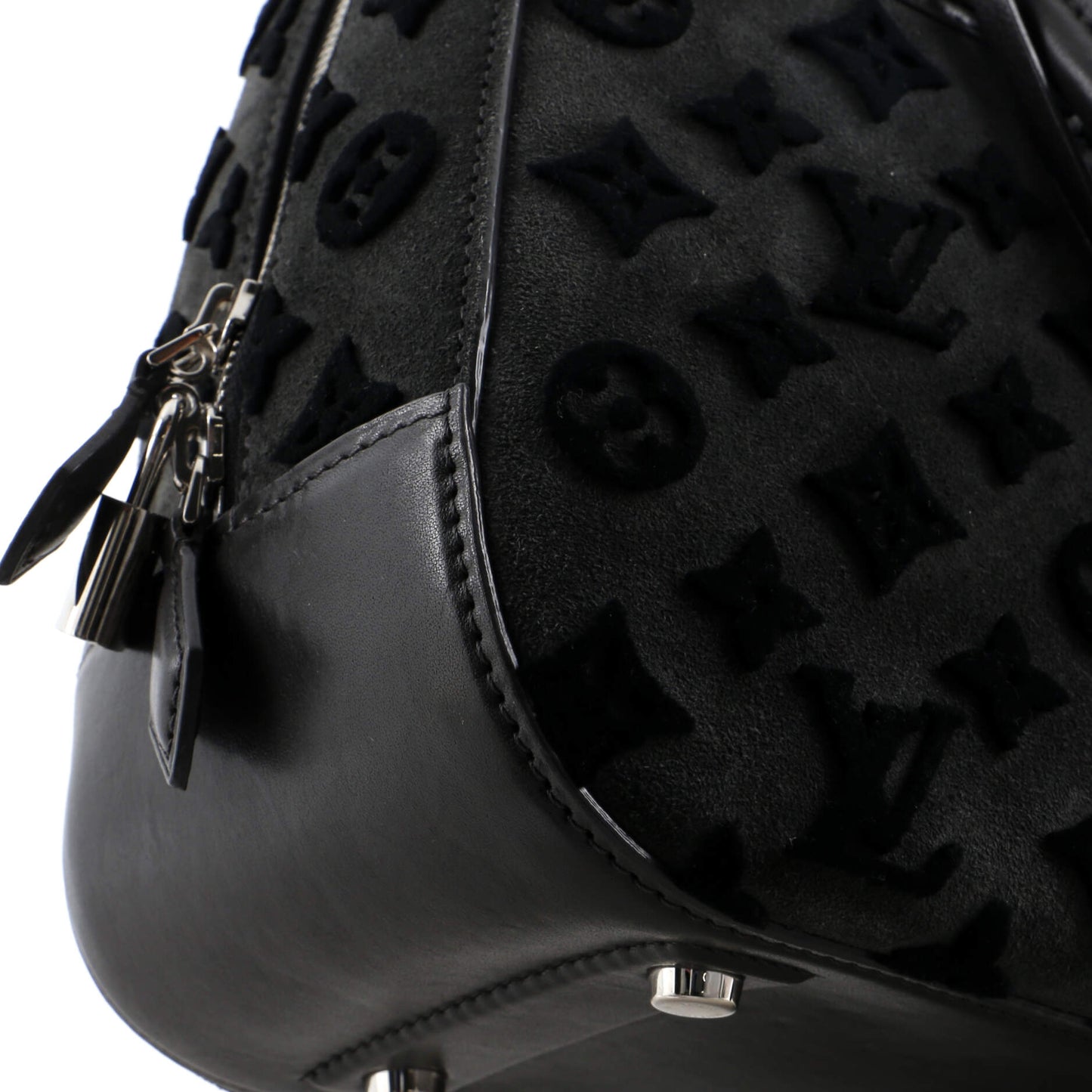 Louis Vuitton Deauville Cube Bag Monogram Tuffetage Suede
