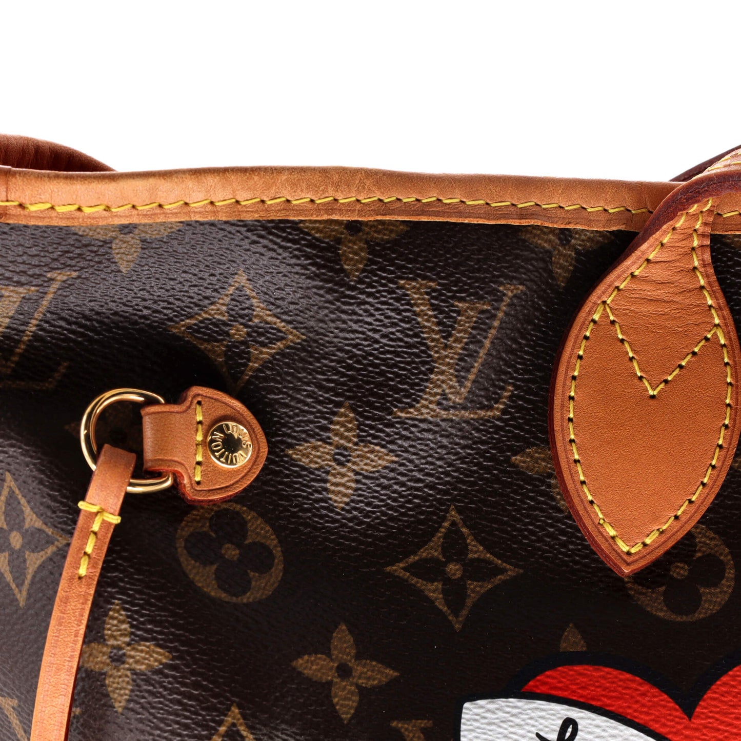 Louis Vuitton Neverfull NM Tote Limited Edition Patches Monogram Canvas MM