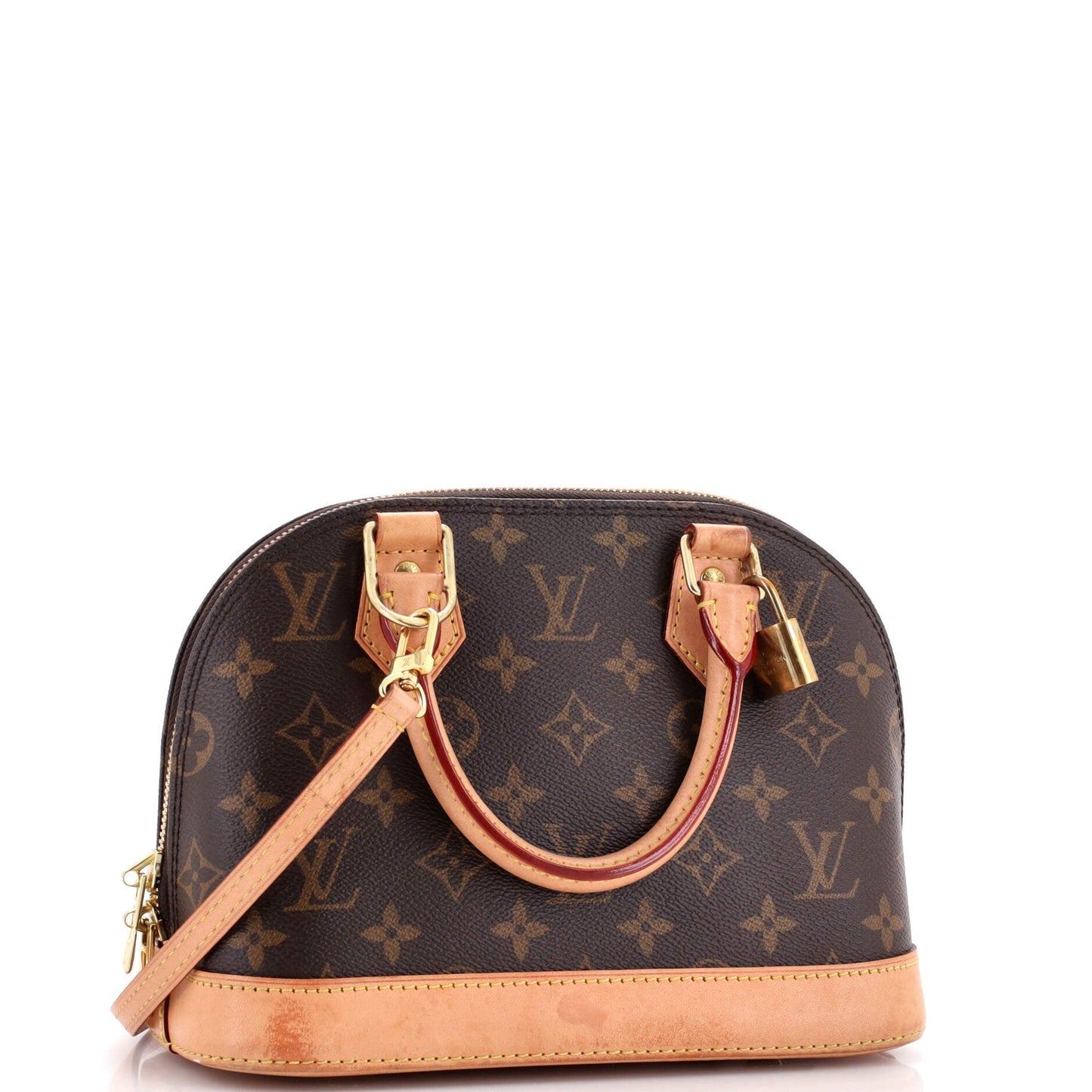 Louis Vuitton Alma Handbag Monogram Canvas BB