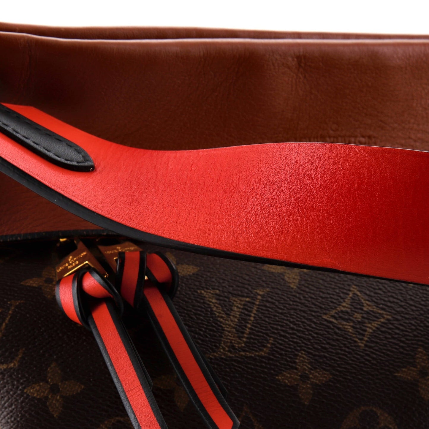 Louis Vuitton Tuileries Besace Bag Monogram Canvas with Leather