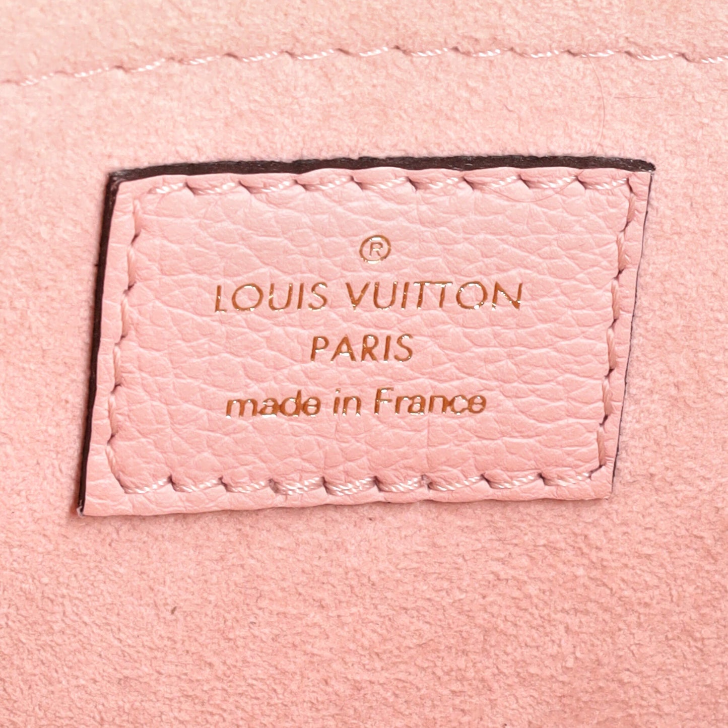Louis Vuitton Lockme Tender Handbag Leather