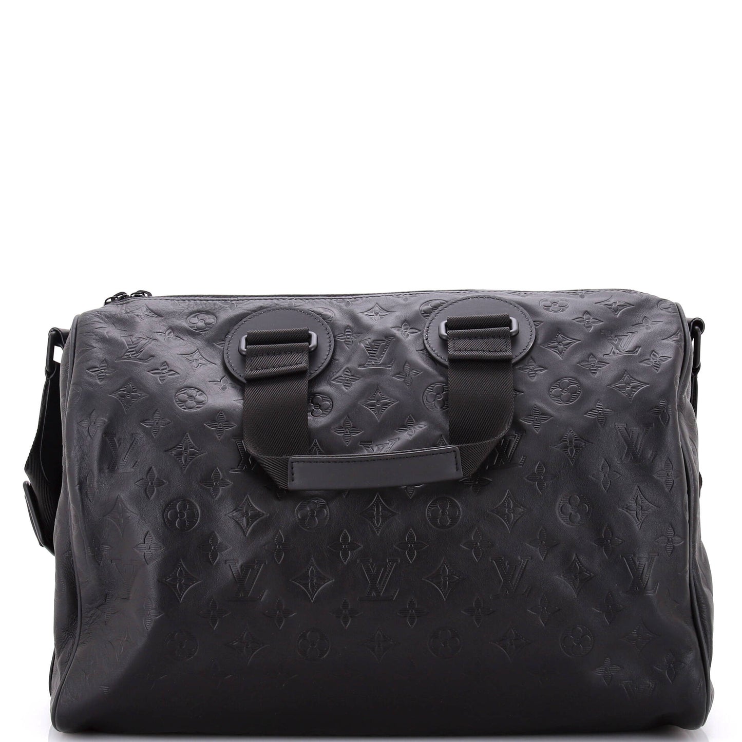 Louis Vuitton Speedy Bandouliere Bag Monogram Shadow Leather 40