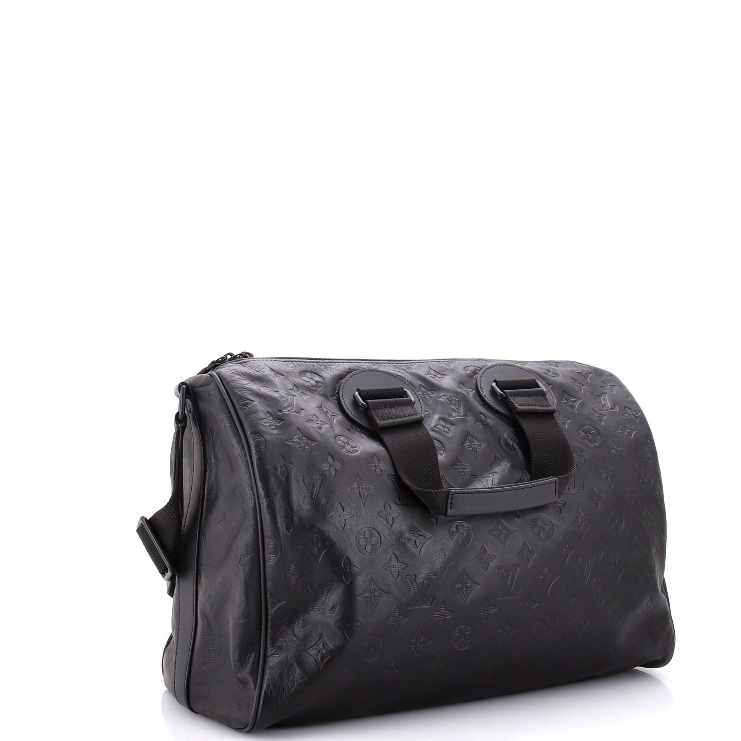 Louis Vuitton Speedy Bandouliere Bag Monogram Shadow Leather 40