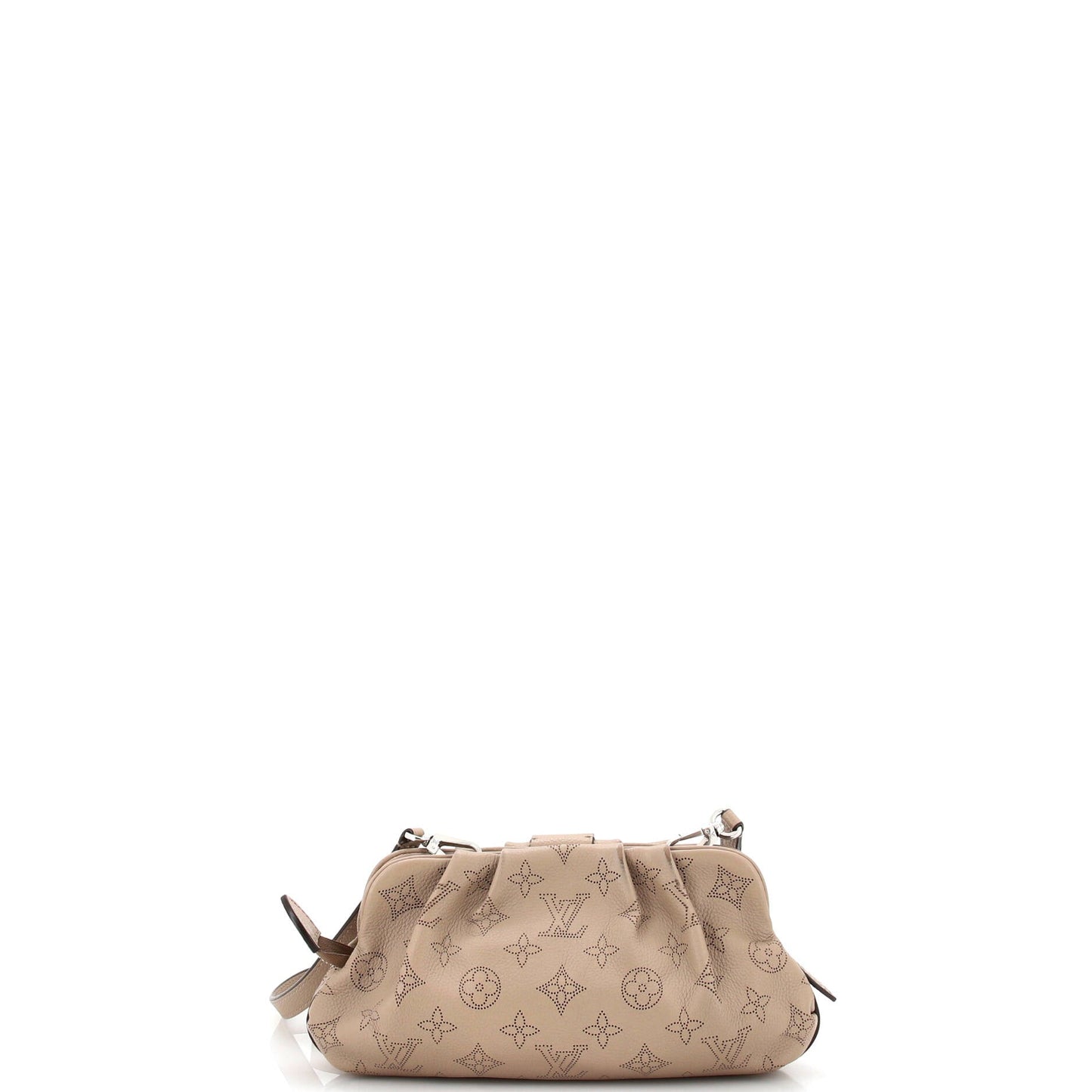 Louis Vuitton Scala Pouch Bag Mahina Leather Mini