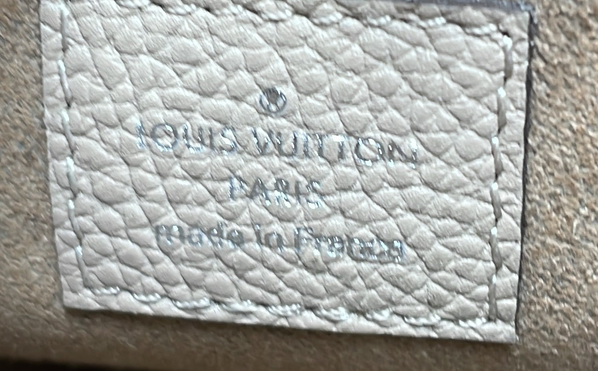 Louis Vuitton Scala Pouch Bag Mahina Leather Mini