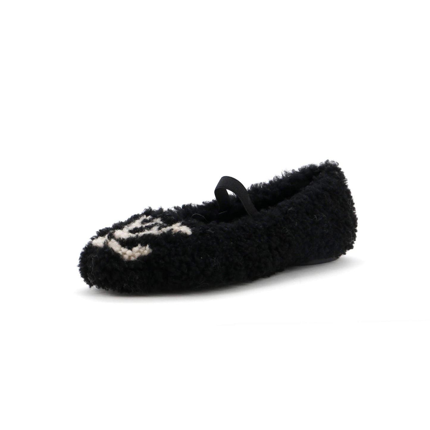 Louis Vuitton Women's Popi Ballerina Flats Shearling