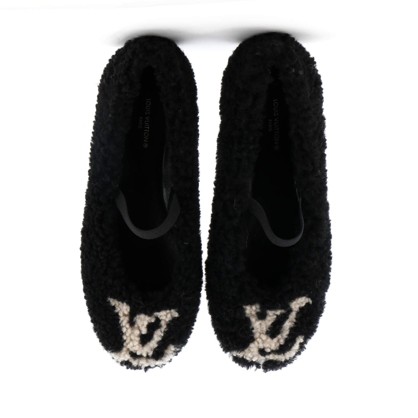 Louis Vuitton Women's Popi Ballerina Flats Shearling