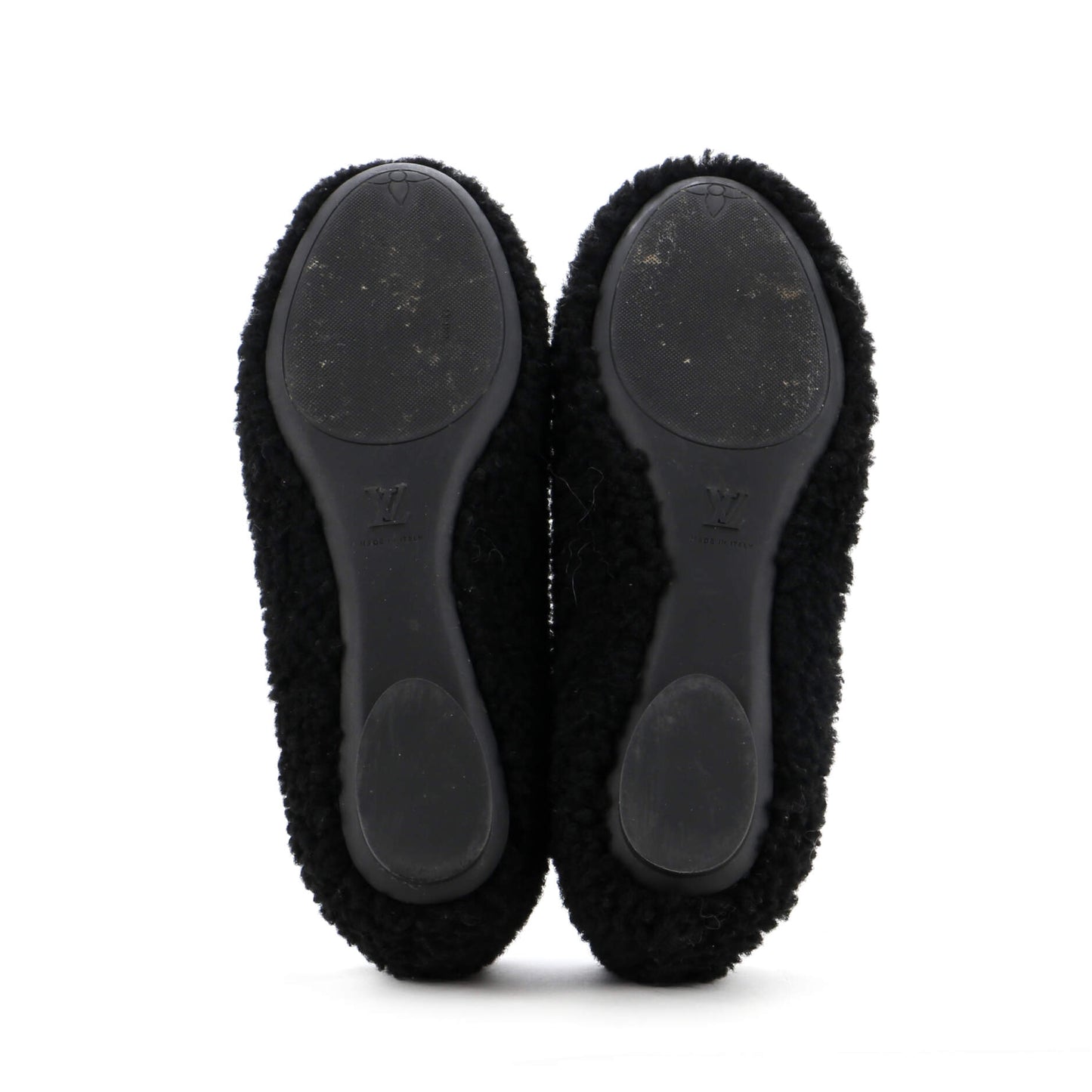 Louis Vuitton Women's Popi Ballerina Flats Shearling