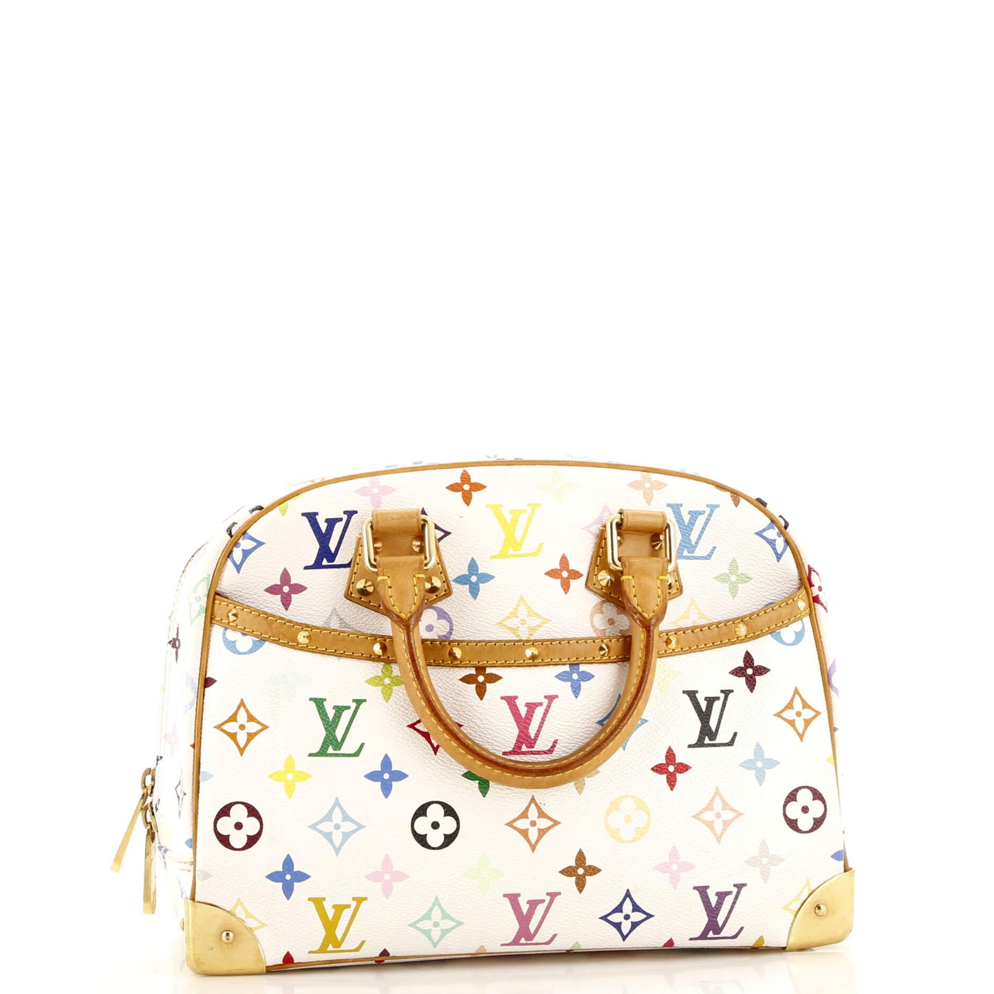 Louis Vuitton Trouville Handbag Monogram Multicolor
