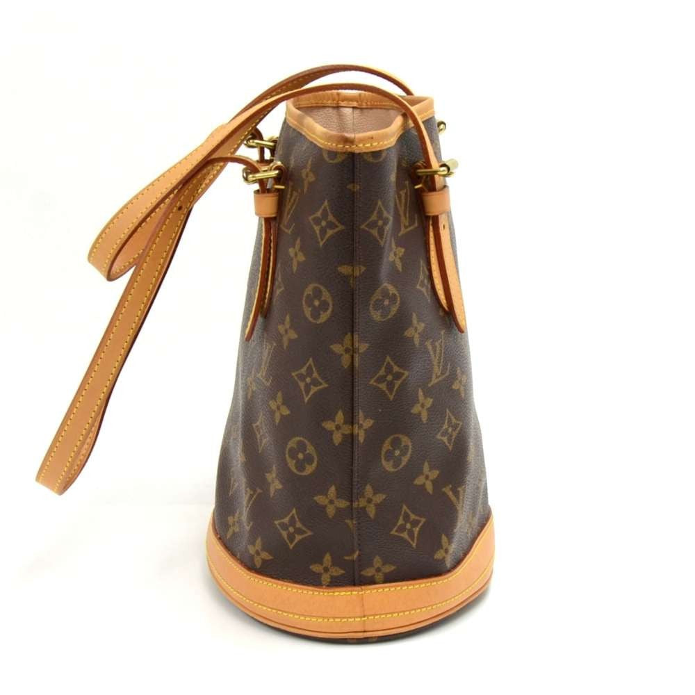 Louis Vuitto Bucket PM Monogram Canvas Shoulder Bag