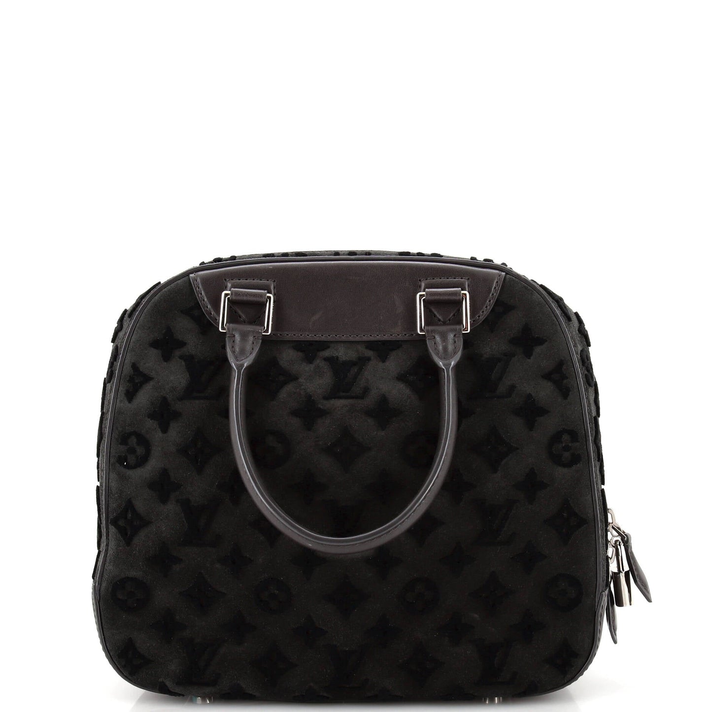 Louis Vuitton Deauville Cube Bag Monogram Tuffetage Suede