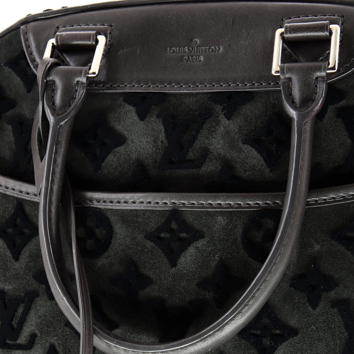 Louis Vuitton Deauville Cube Bag Monogram Tuffetage Suede