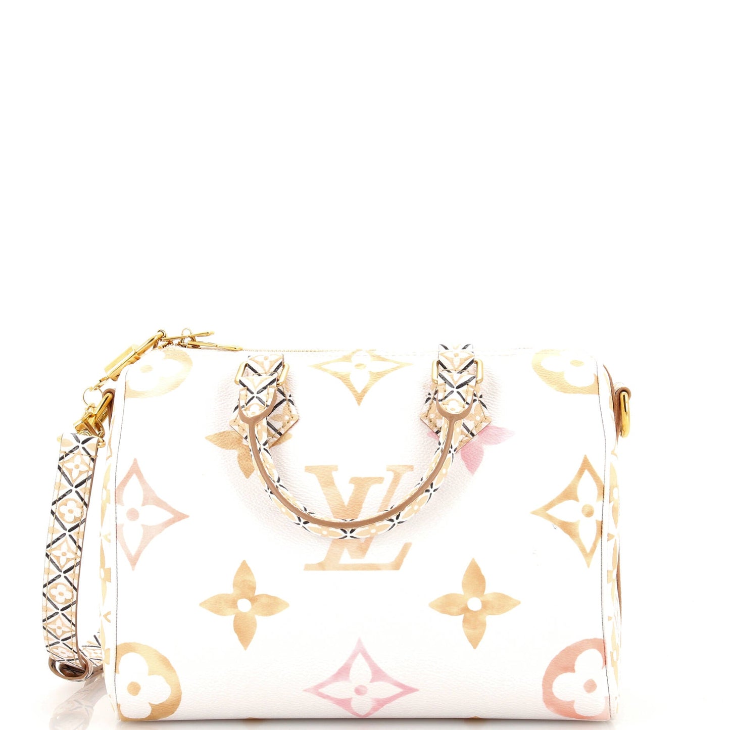 Louis Vuitton Speedy Bandouliere Bag By The Pool Monogram Watercolor Giant 25