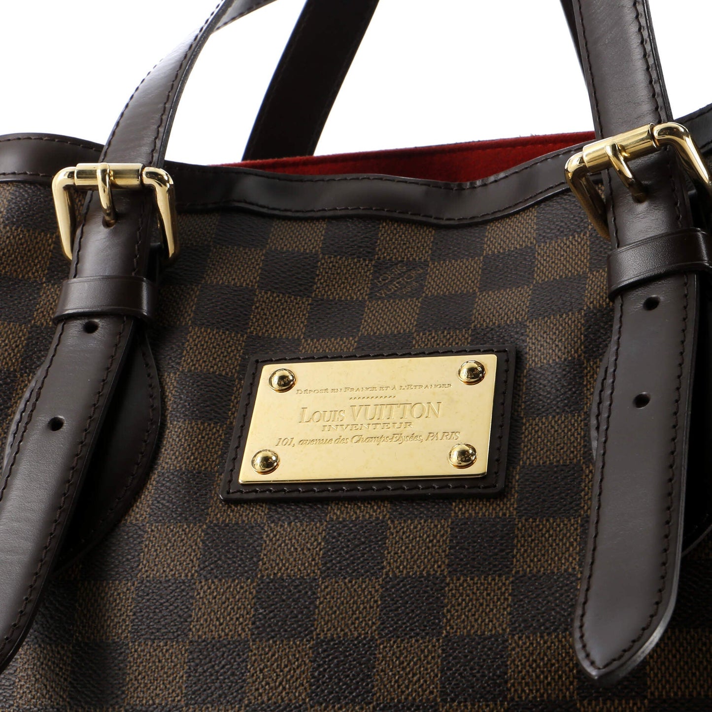Louis Vuitton Hampstead Handbag Damier MM