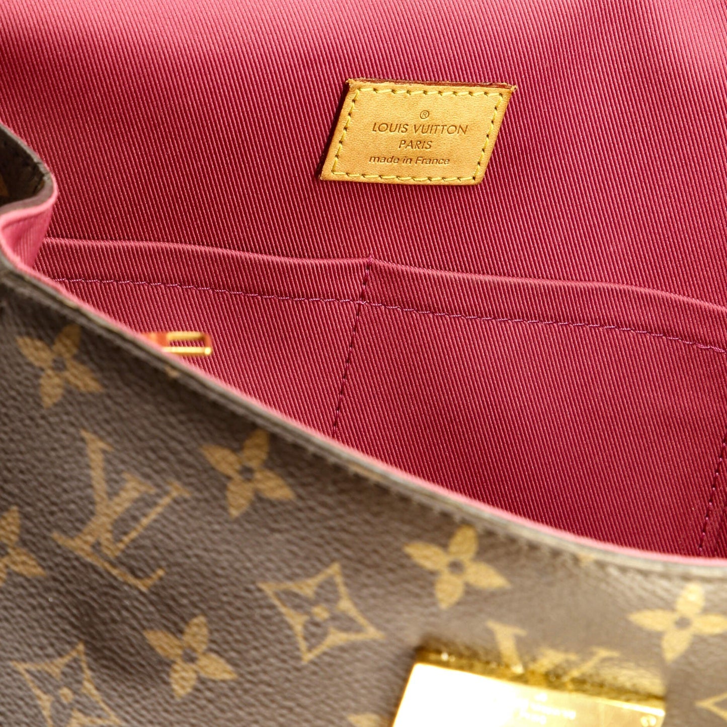 Louis Vuitton Cluny Top Handle Bag Monogram Canvas BB