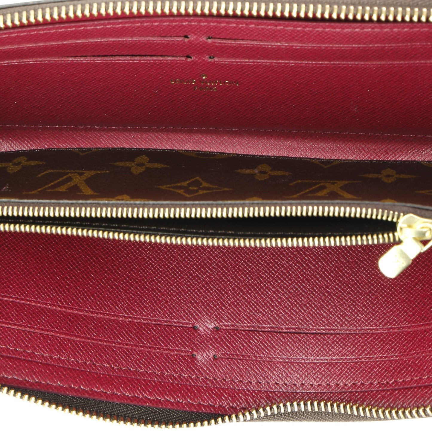 Louis Vuitton Clemence Wallet Monogram Canvas