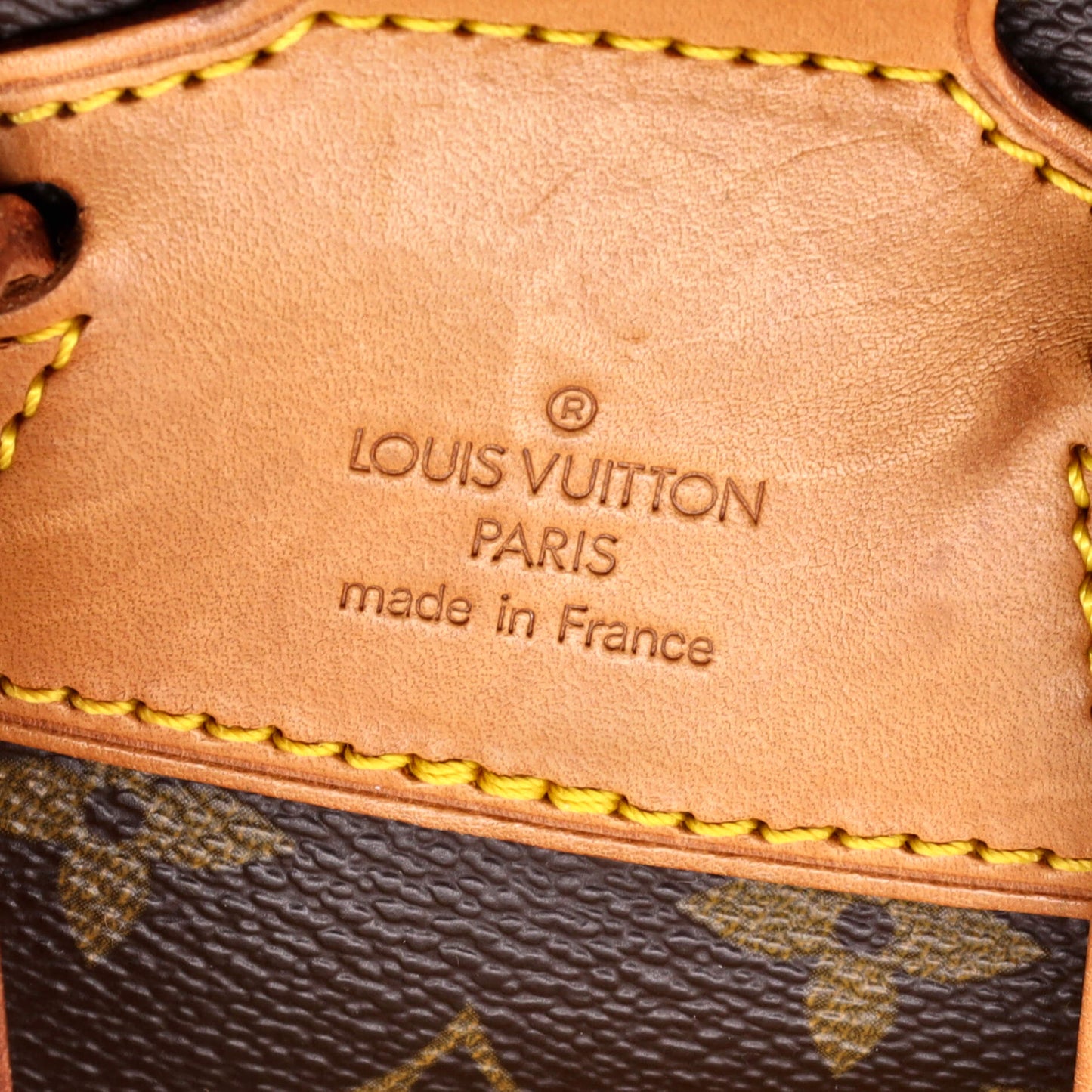 Louis Vuitton Vintage Montsouris Backpack Monogram Canvas PM