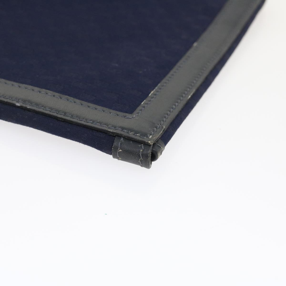 GUCCI Micro GG Canvas Clutch Bag Navy 29798
