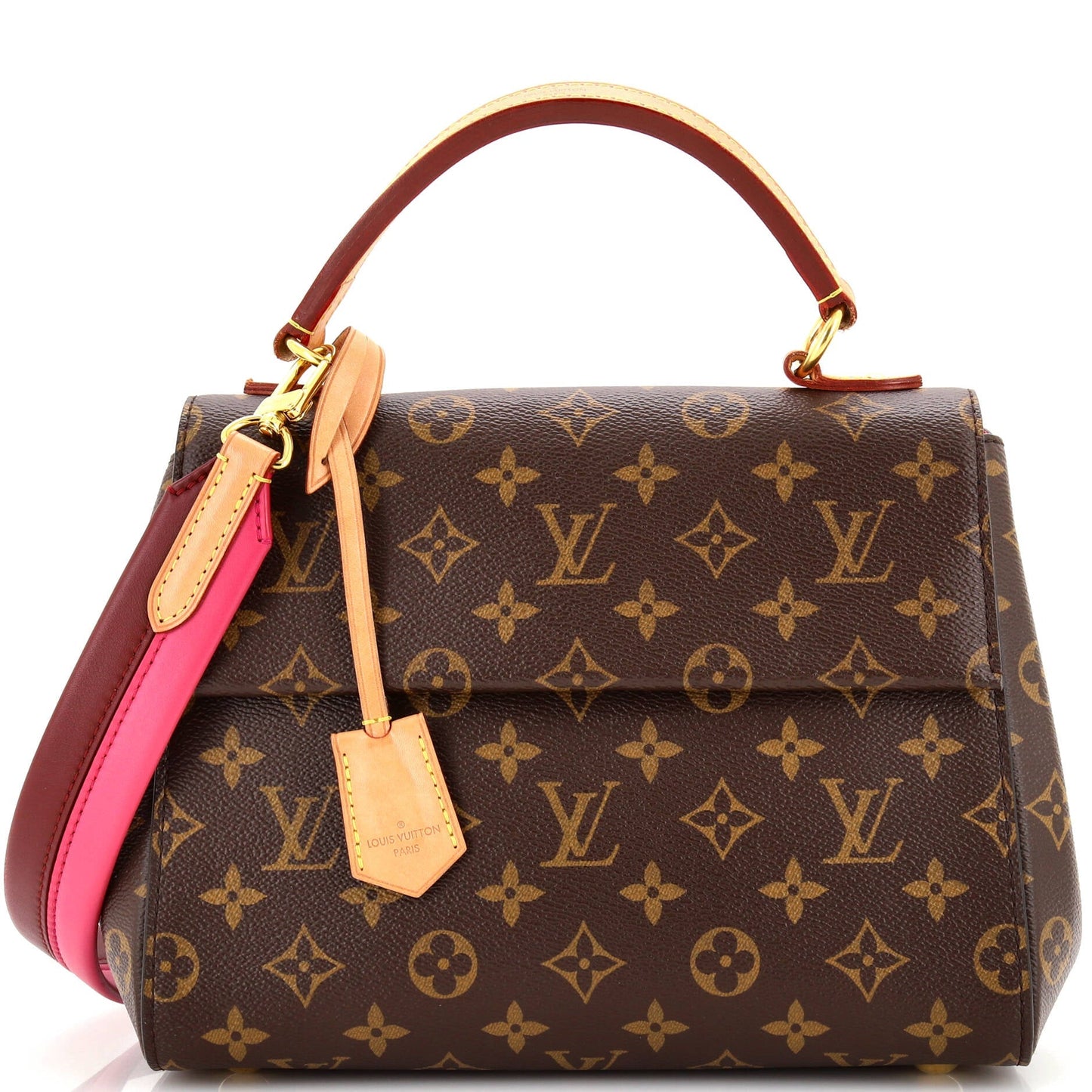 Louis Vuitton Cluny Top Handle Bag Monogram Canvas MM