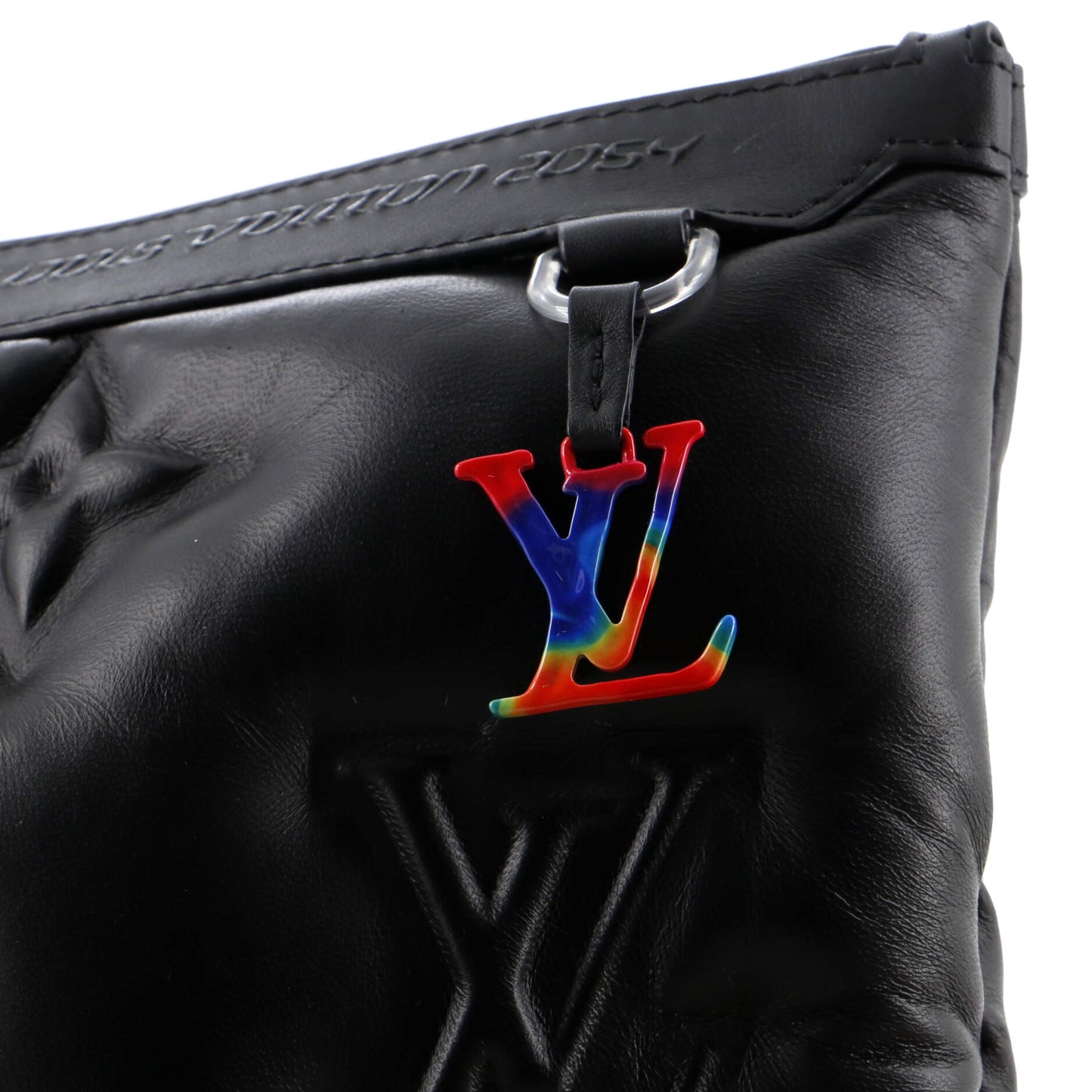 Louis Vuitton A4 Pouch Monogram Puffer Lambskin