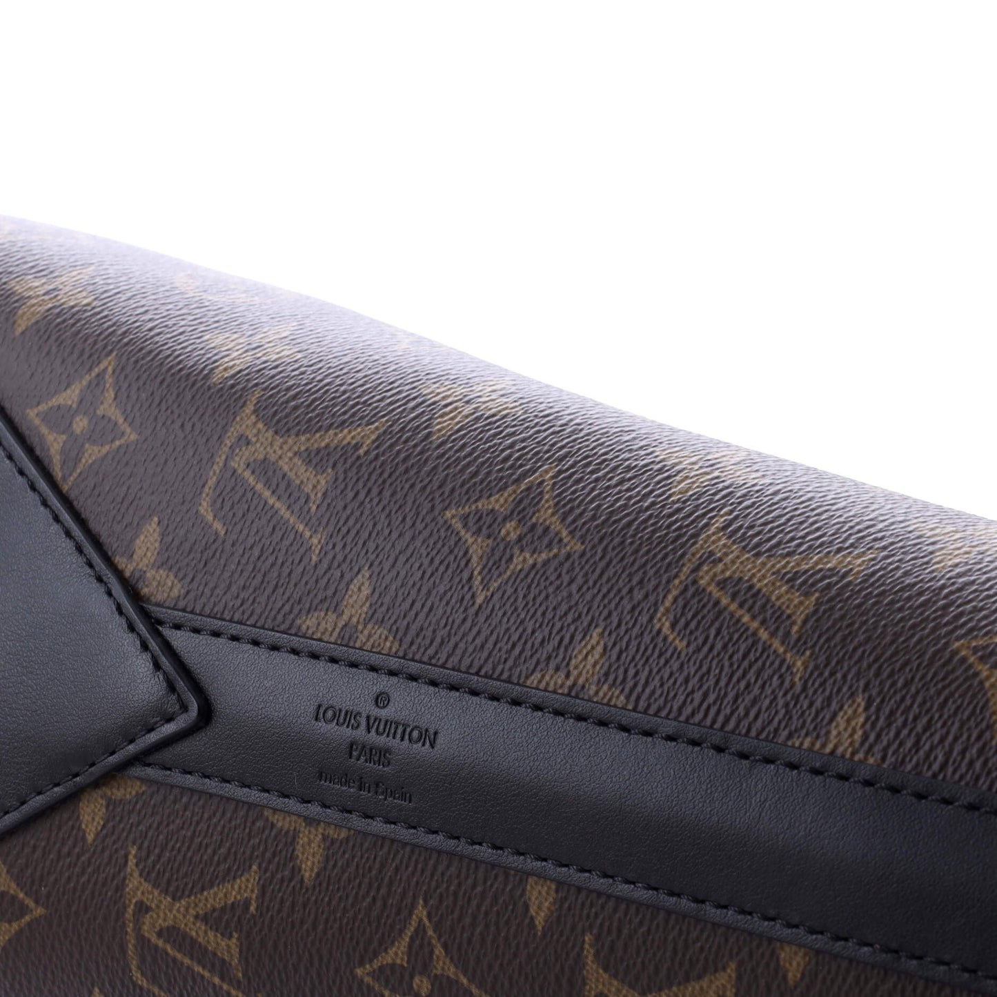 Louis Vuitton Weekend Tote Macassar Monogram Canvas PM