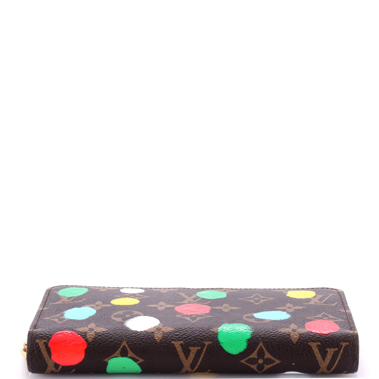 Louis Vuitton Zippy Wallet Yayoi Kusama Painted Dots Monogram Canvas