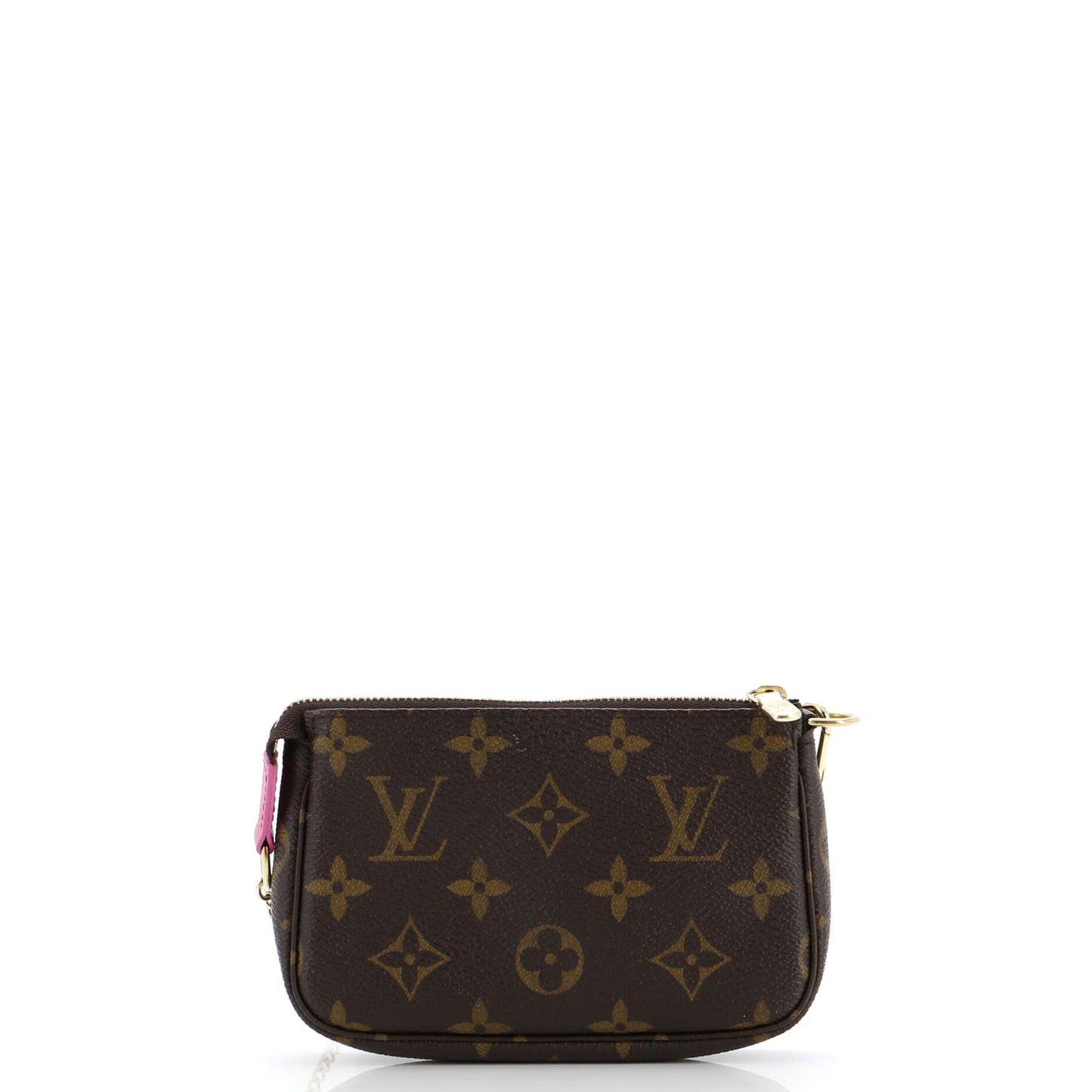 Louis Vuitton Pochette Accessoires Limited Edition Vivienne Xmas Monogram Canvas Mini