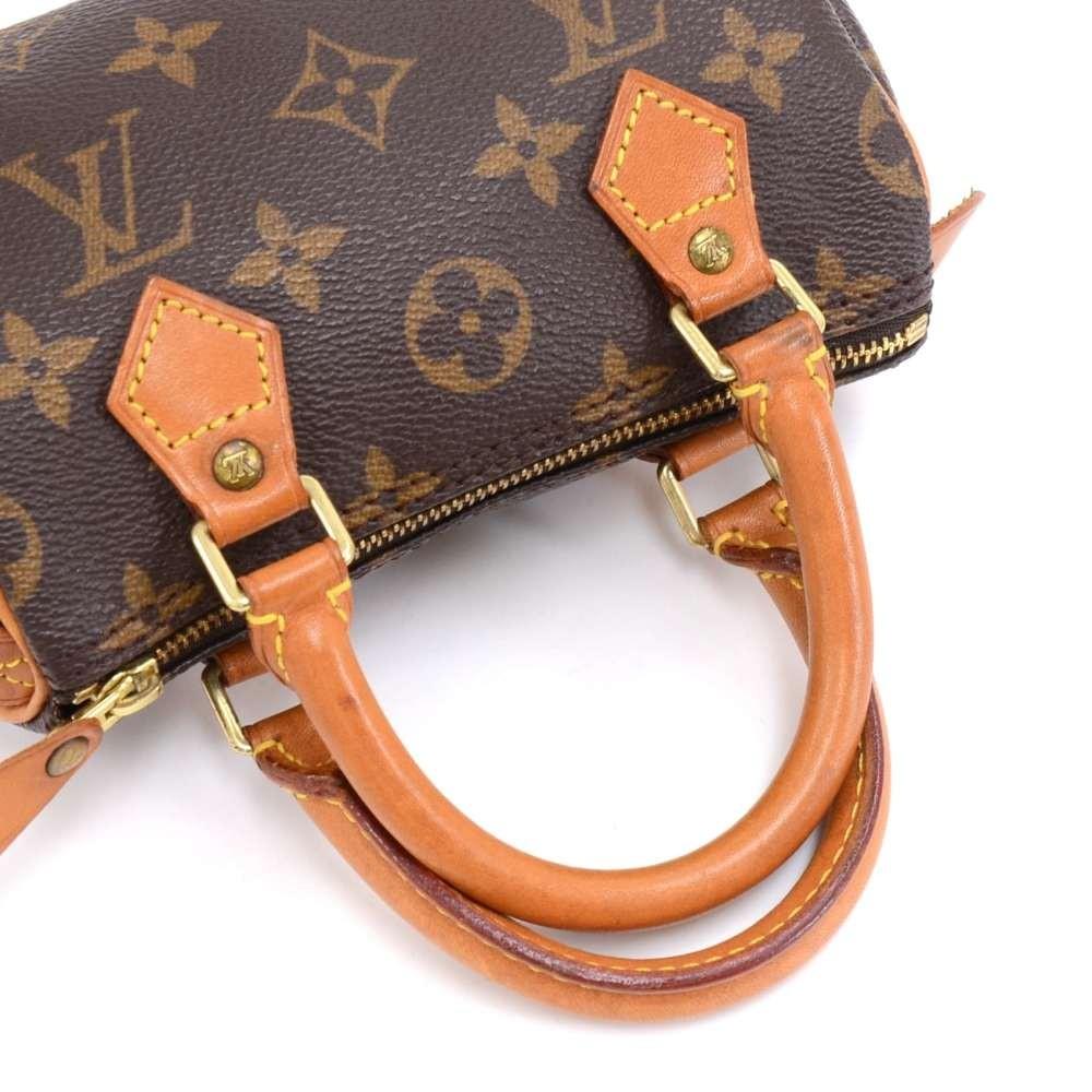 Louis Vuitto Mini Speedy Sac HL Monogram Canvas Handbag