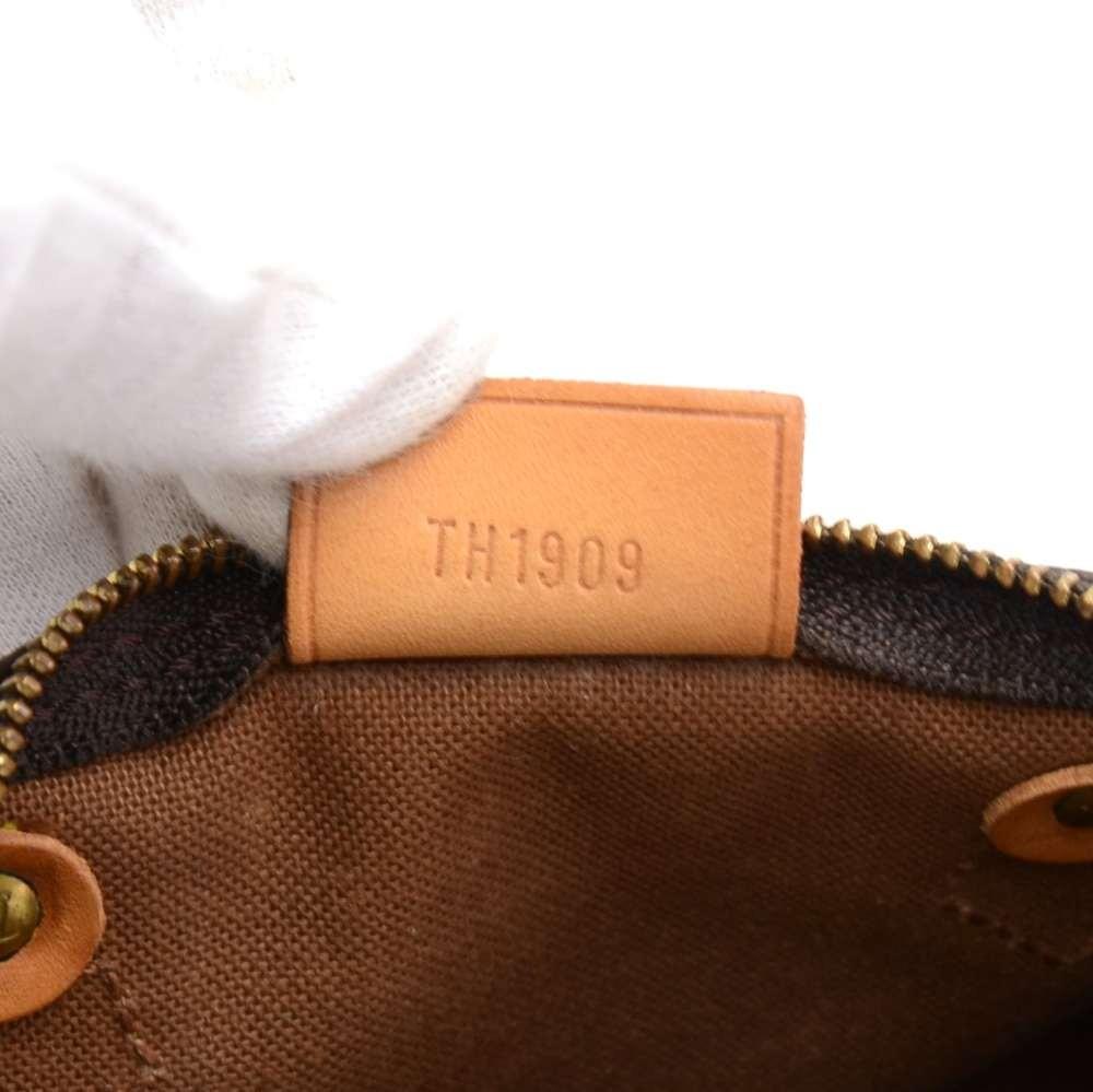 Louis Vuitto Mini Speedy Sac HL Monogram Canvas Handbag