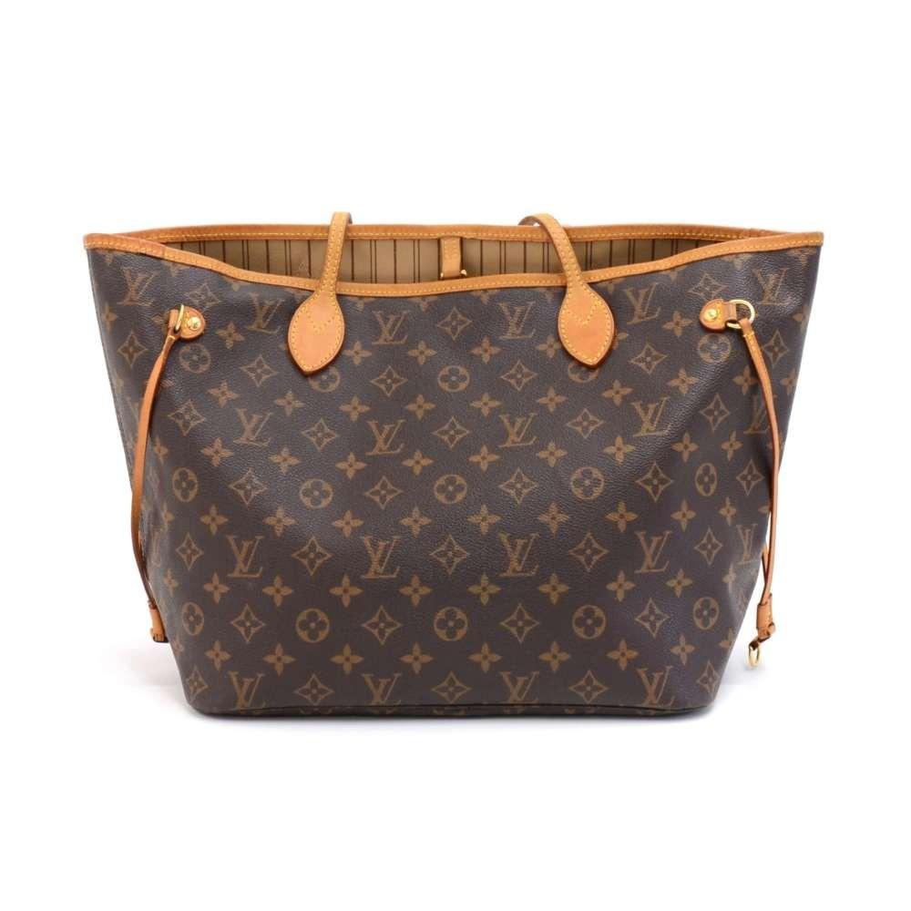Louis Vuitto Neverfull MM Monogram Canvas Shoulder Bag