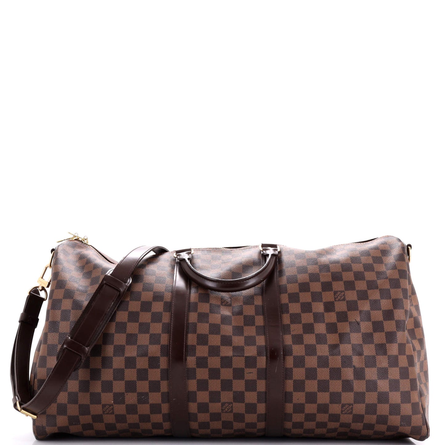 Louis Vuitton Keepall Bandouliere Bag Damier 55