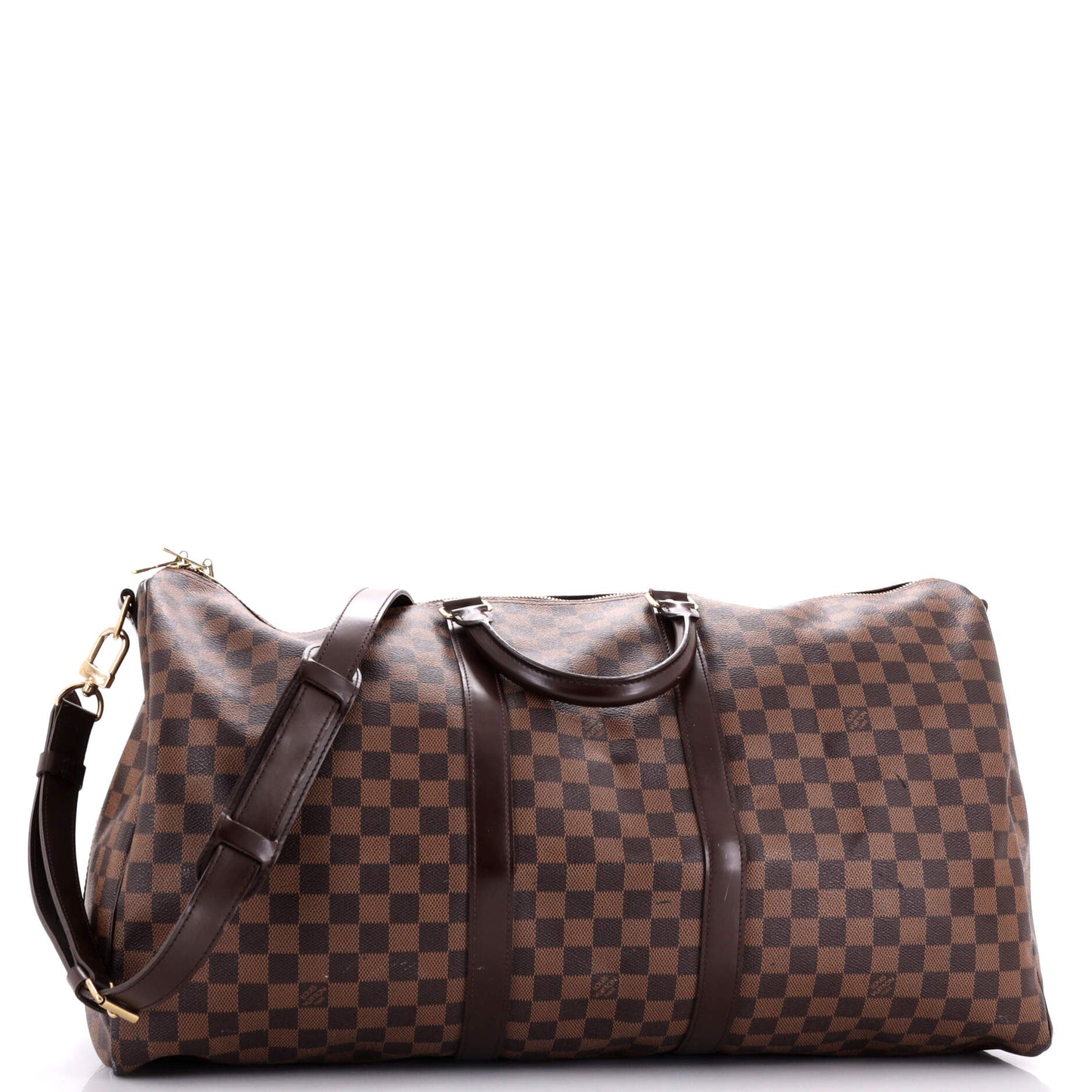 Louis Vuitton Keepall Bandouliere Bag Damier 55