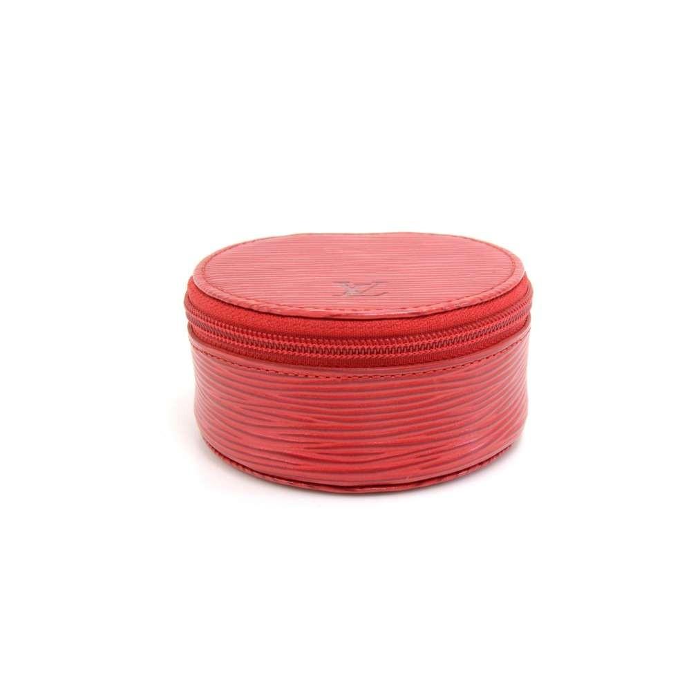 Louis Vuitto Ecrin Bijoux Epi Leather Jewelry Box
