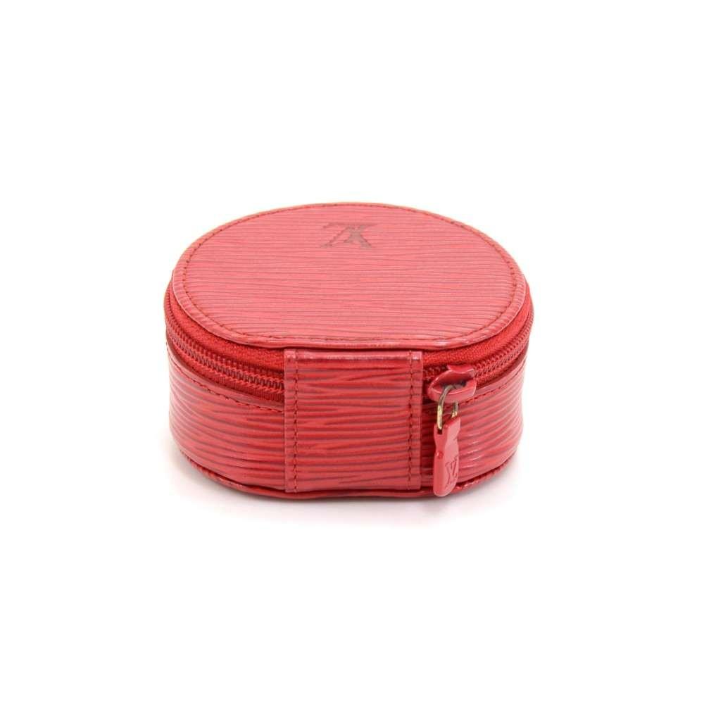 Louis Vuitto Ecrin Bijoux Epi Leather Jewelry Box