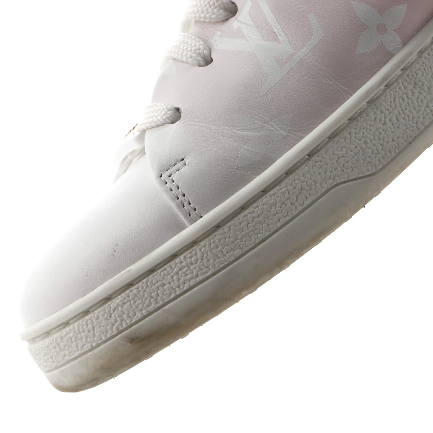 Louis Vuitton Women's FrontRow Sneakers Gradient Monogram Printed Leather