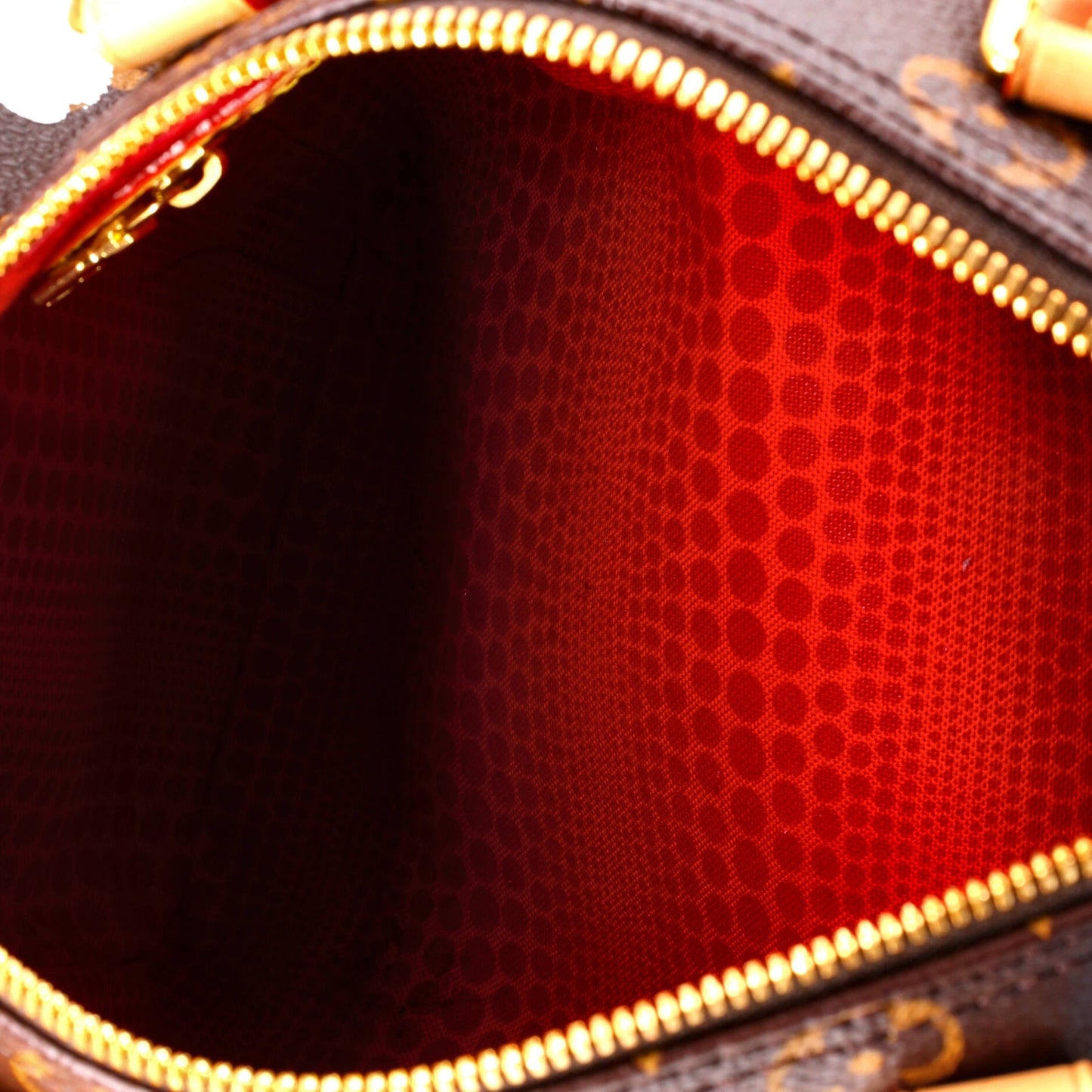 Louis Vuitton Speedy Bandouliere Bag Yayoi Kusama Painted Dots Monogram Canvas 25