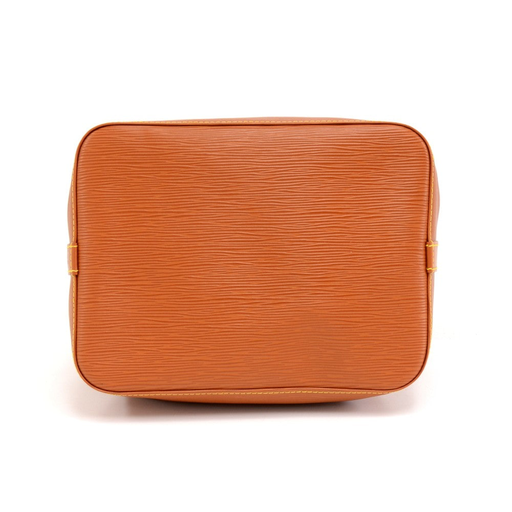 Louis Vuitto Petit Noe Orange Epi Leather Bag