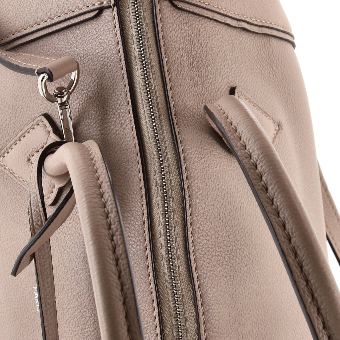 Louis Vuitton Soft Lockit Handbag Leather MM
