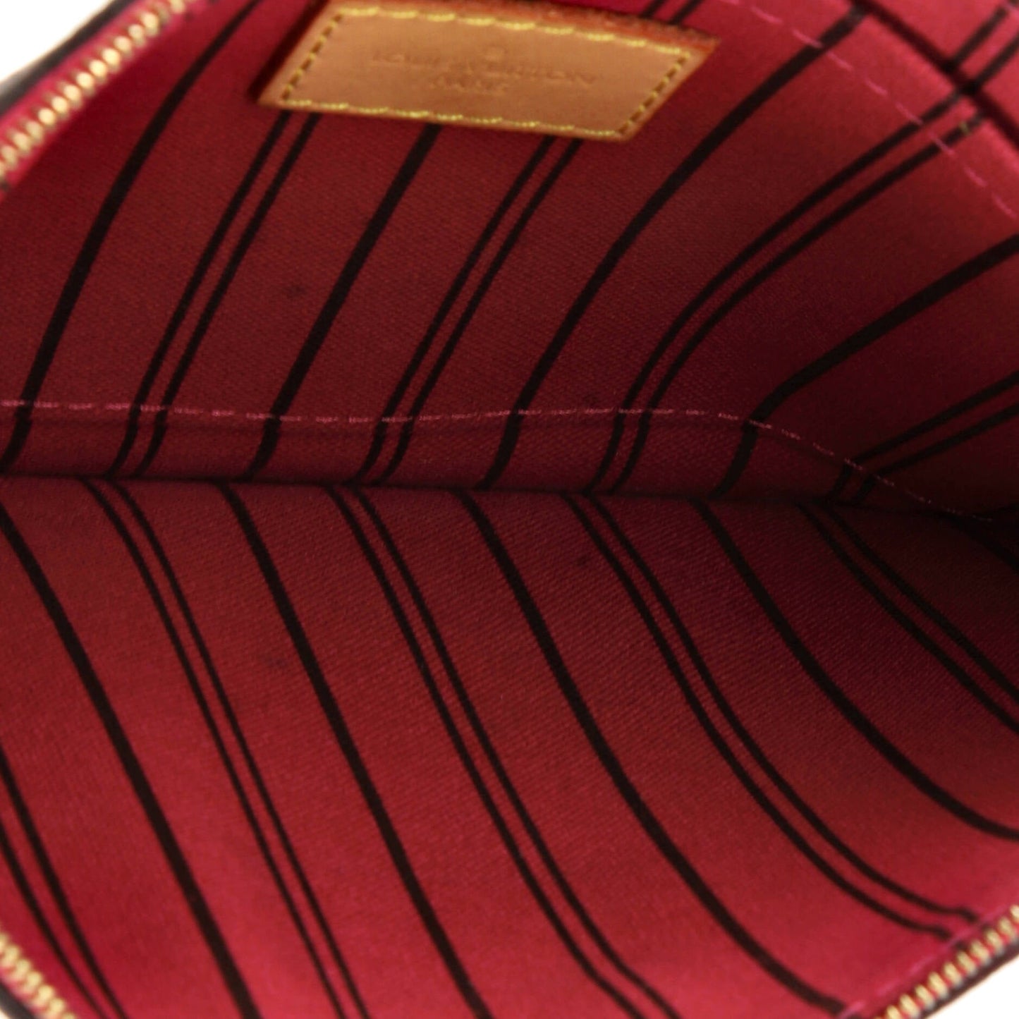 Louis Vuitton Neverfull Pochette Monogram Canvas Large