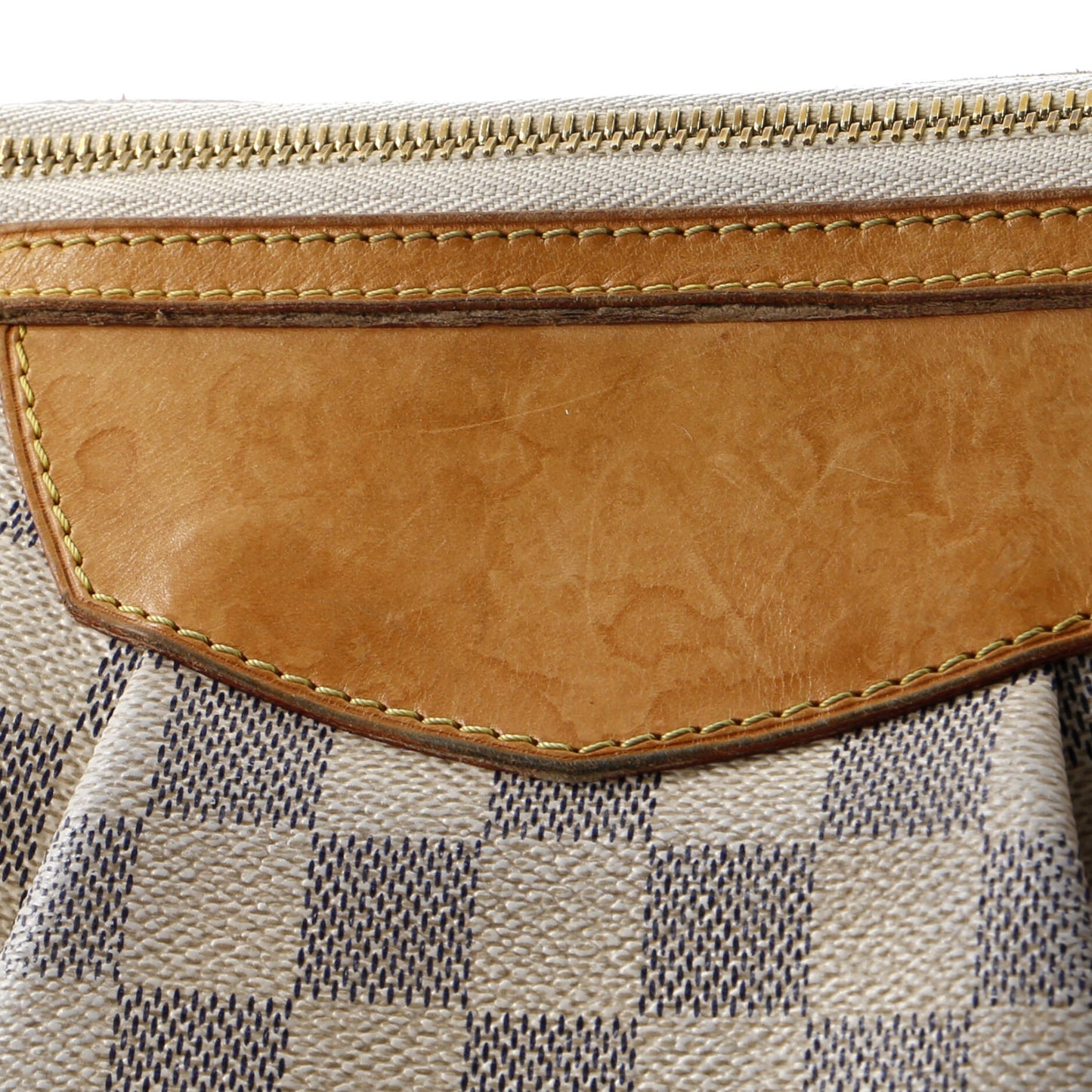 Louis Vuitton Siracusa Handbag Damier PM