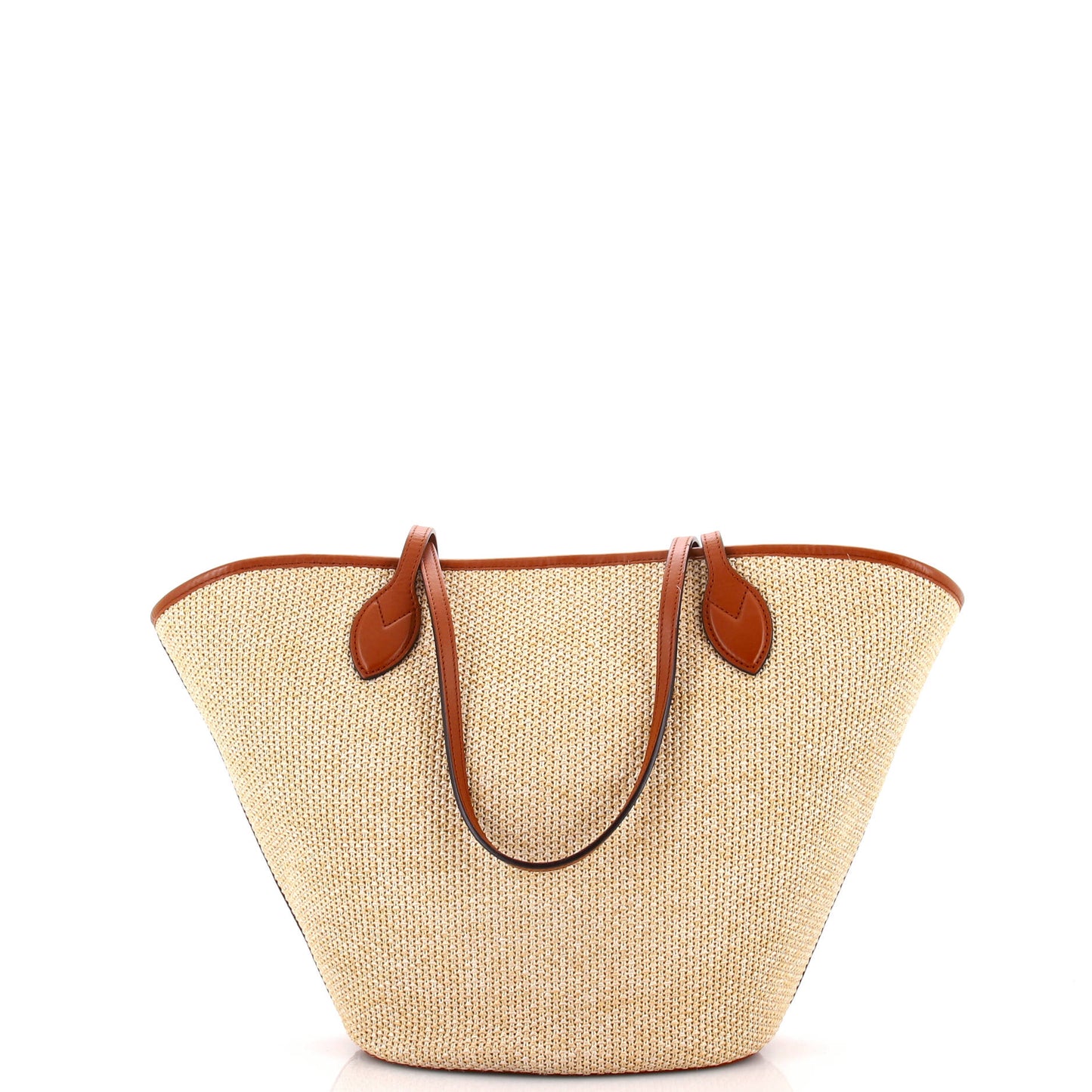 Louis Vuitton Saint Jacques NM Handbag Raffia and Leather