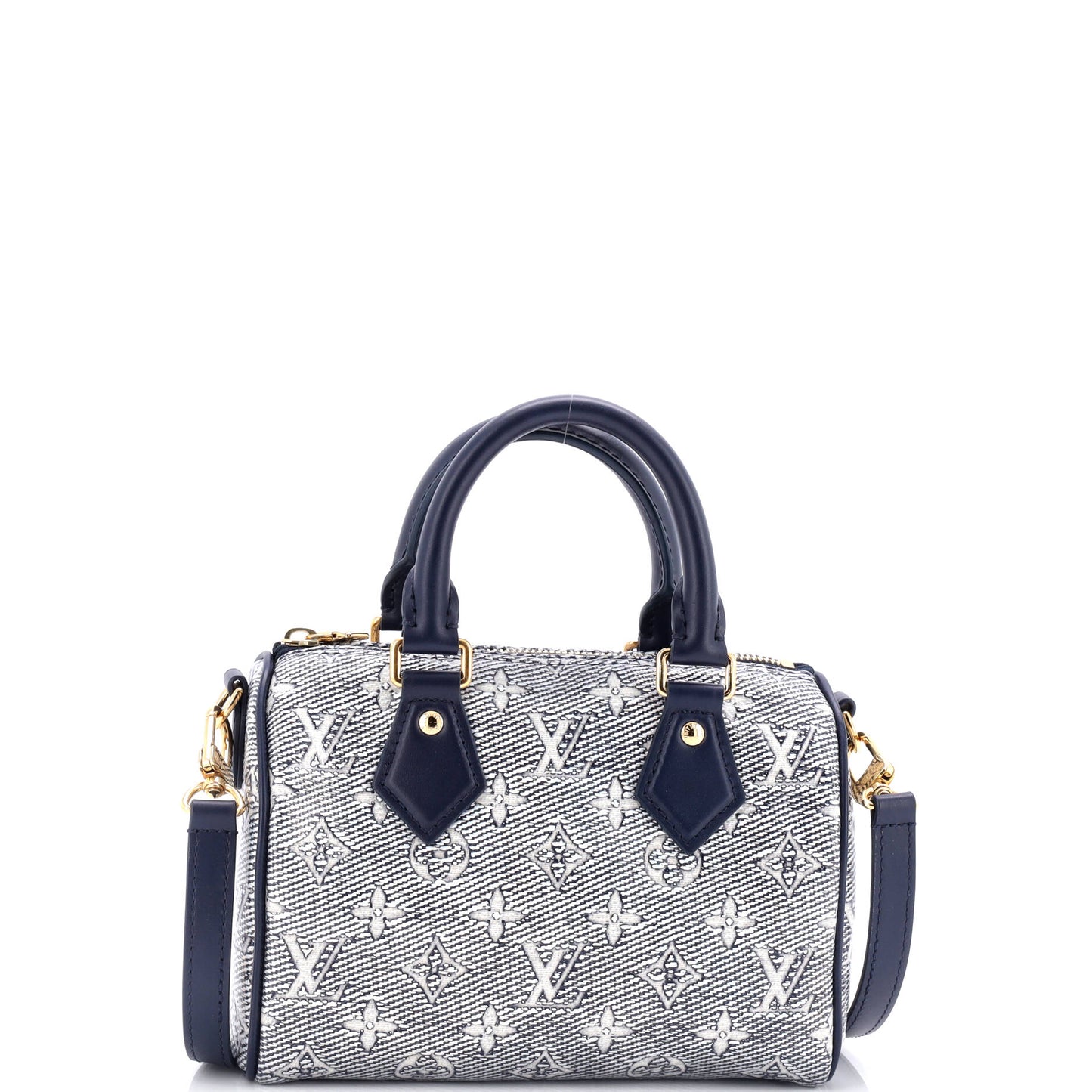 Louis Vuitton Speedy Bandouliere Bag Monoglam Jacquard Canvas 20