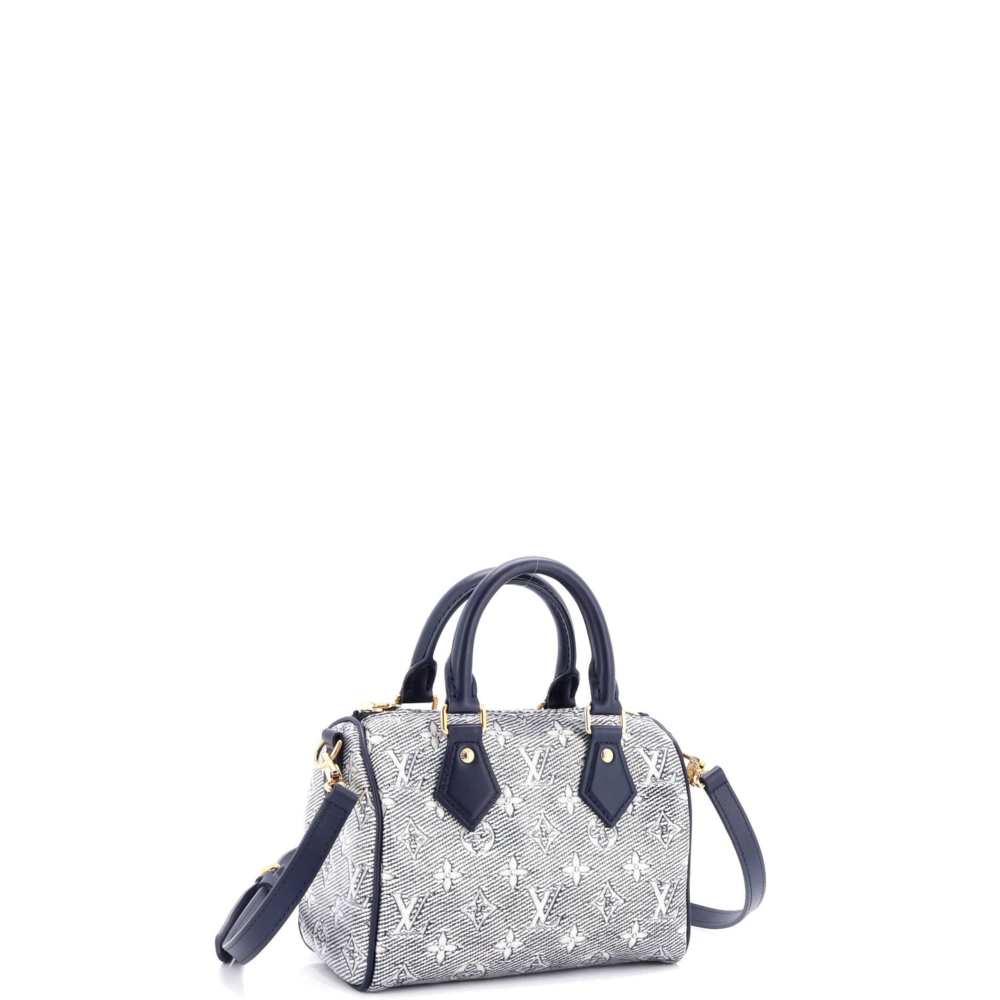 Louis Vuitton Speedy Bandouliere Bag Monoglam Jacquard Canvas 20