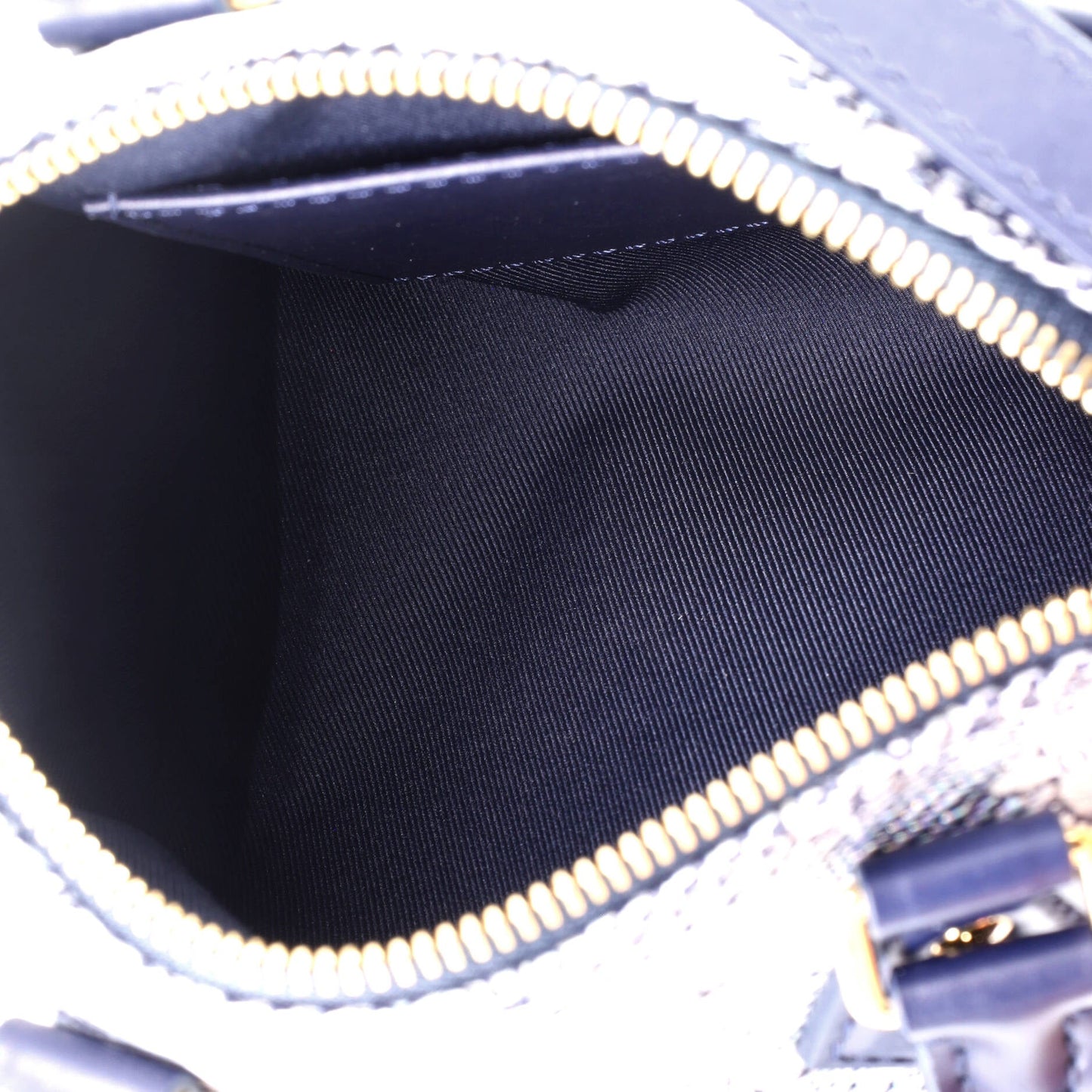 Louis Vuitton Speedy Bandouliere Bag Monoglam Jacquard Canvas 20