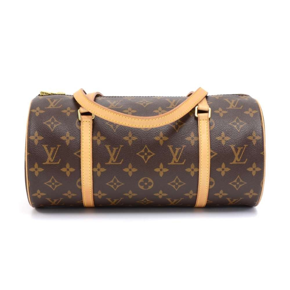 Louis Vuitto Papillon 30 Monogram Canvas Handbag