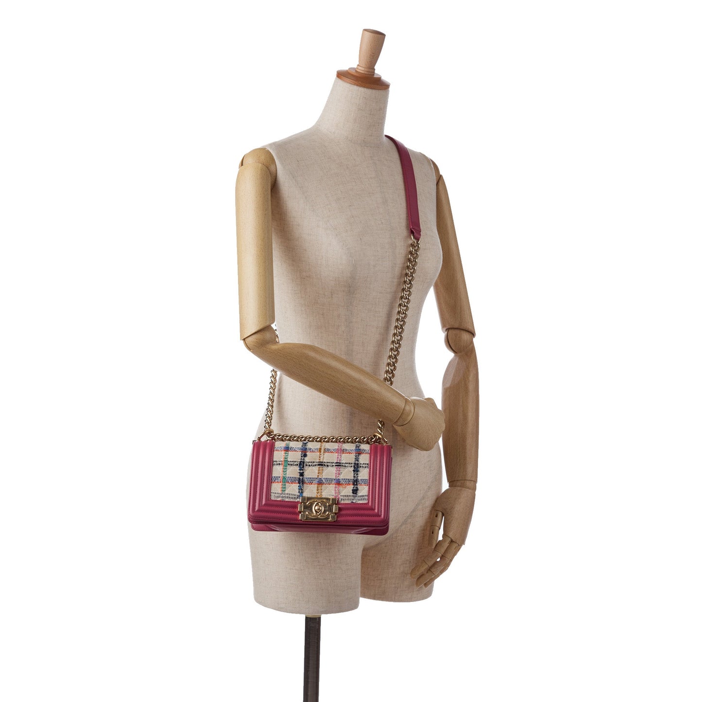 Chanel Small Tweed Boy Bag