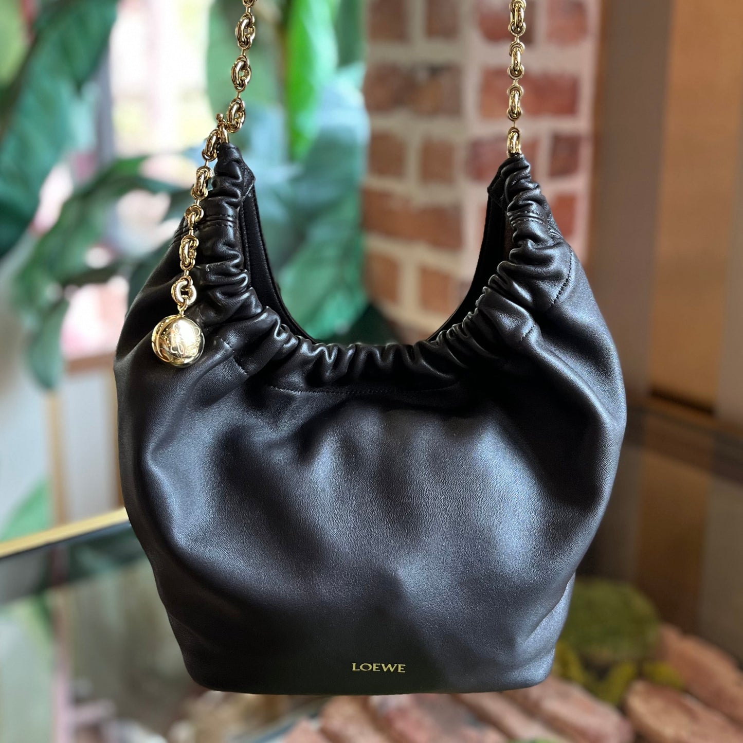 LOEWE Squeeze Small Mellow Nappa Lambskin Hobo