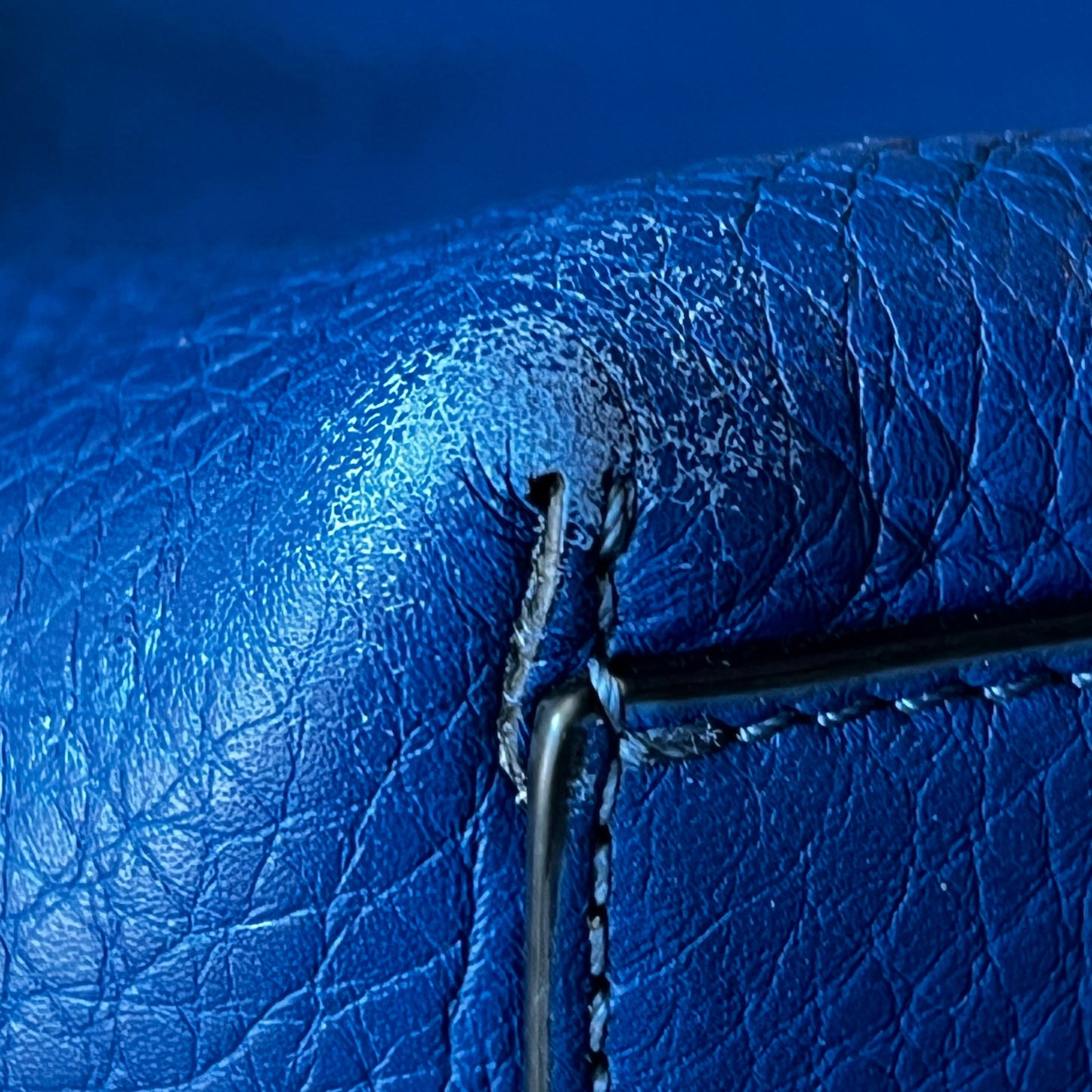 VALENTINO Cobalt Blue  Rockstud Shopping Tote Large